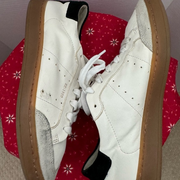 SAM EDELMAN Reve SE 1980 Women White Casual Leather/Suede Tennis Shoes-Size 7.5 - Picture 10 of 12